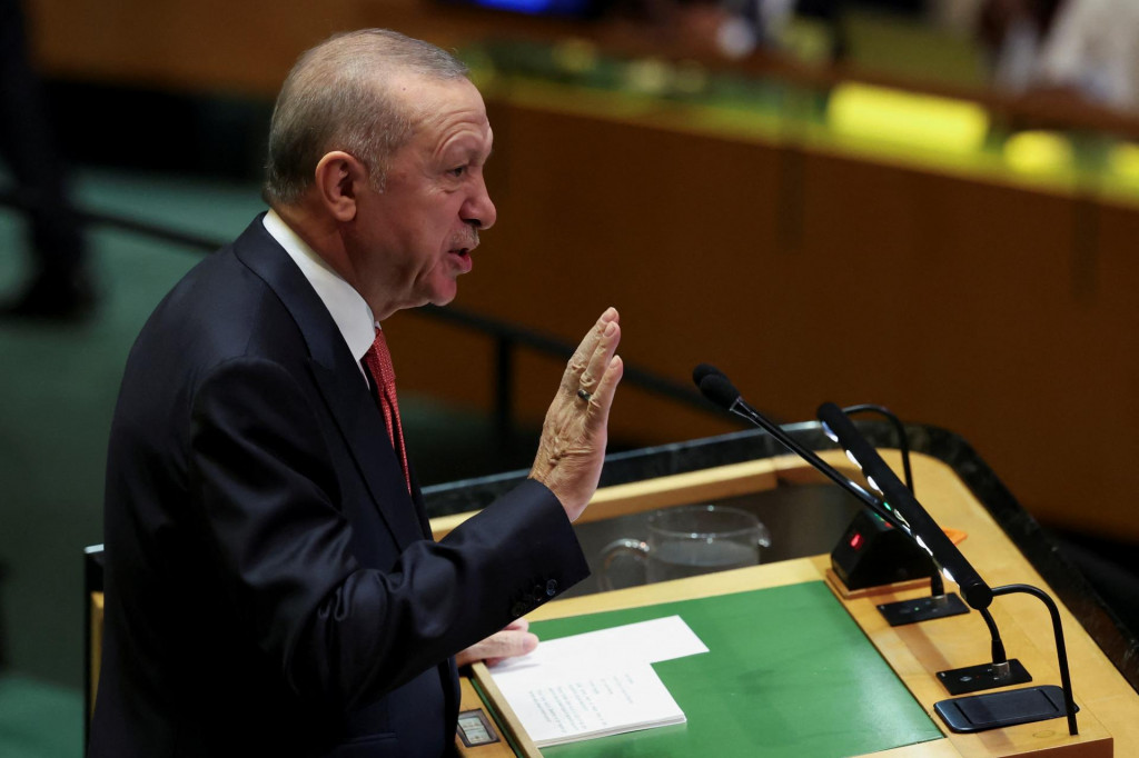 Turecký prezident Recep Tayyip Erdogan. FOTO: Reuters