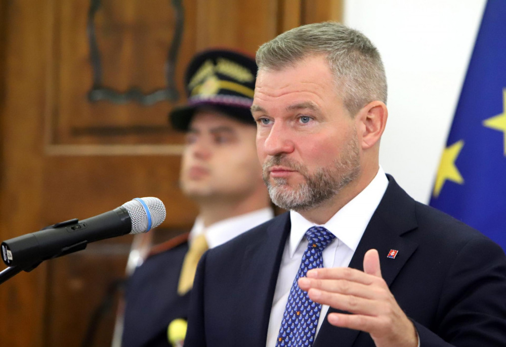 Prezident Peter Pellegrini. FOTO TASR/Ján Krošlák