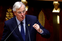 Francúzsky premiér Michel Barnier. FOTO: REUTERS