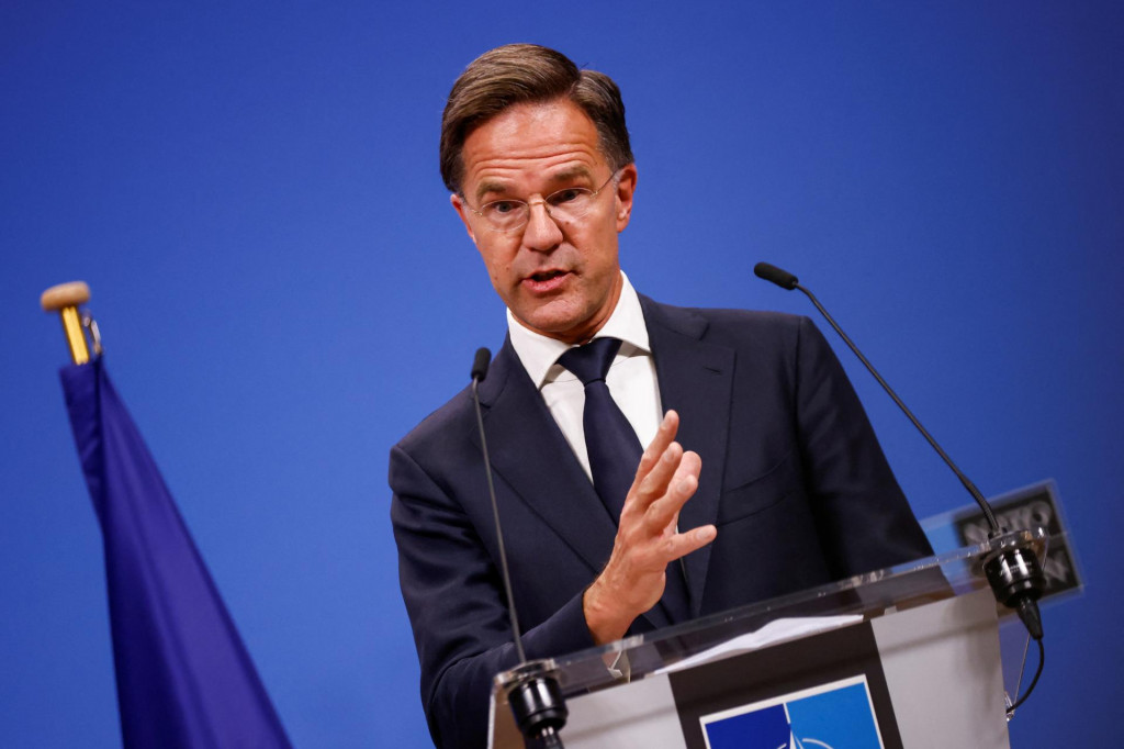 Generálny tajomník Severoatlantickej aliancie Mark Rutte. FOTO: REUTERS