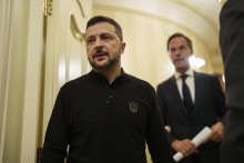 Ukrajinský prezident Volodymyr Zelenskyj. FOTO: TASR/AP