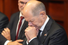 Nemecký kancelár Olaf Scholz stojí na čele ekonomiky s dlhodobými problémami. FOTO: TASR/DPA/M. Brandt