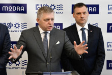 Predseda vlády Robert Fico (Smer-SD). FOTO: TASR/Pavel Neubauer