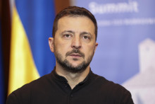 Ukrajinský prezident Volodymyr Zelenskyj. FOTO: TASR/AP