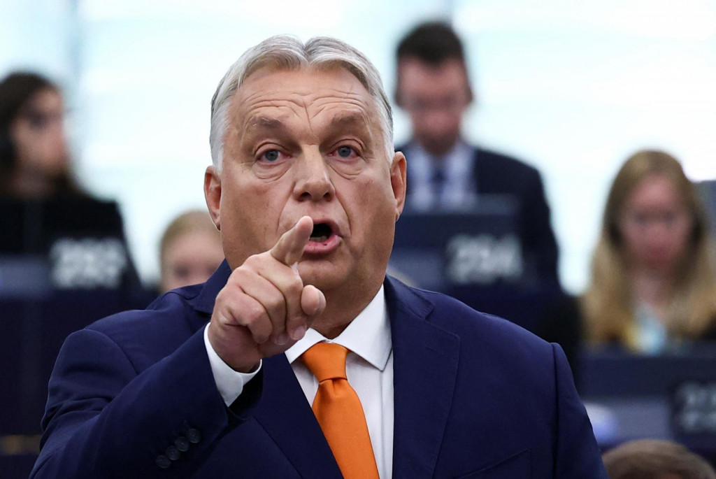 Maďarský premiér Viktor Orbán mal prejav v Európskom parlamente o šesťmesačnom predsedníctve svojej krajiny v Rade EÚ. FOTO: Reuters