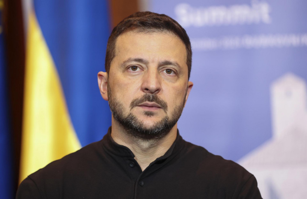 Ukrajinský prezident Volodymyr Zelenskyj. FOTO: TASR/AP