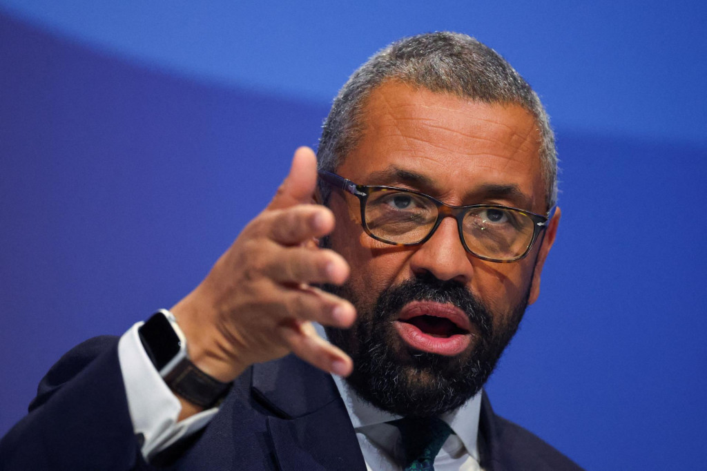 Bývalý minister zahraničných vecí a vnútra James Cleverly. FOTO: Reuters