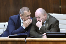 Andrej Danko a Rudolf Huliak v čase, keď si ešte politicky viac rozumeli.

FOTO: TASR/P. Neubauer