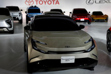 Na snímke kompaktné SUV bZ od Toyota Motor Corporation. FOTO: Reuters