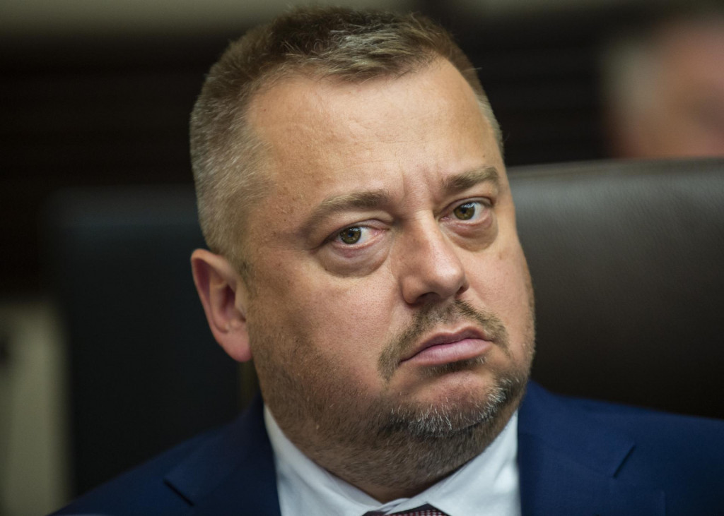 Na snímke generálny sekretár Republikovej únie zamestnávateľov Martin Hošták. FOTO: TASR/Jakub Kotian