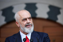 Albánsky premiér Edi Rama. FOTO: Reuters