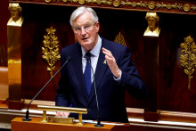 Francúzsky premiér Michel Barnier. FOTO: Reuters