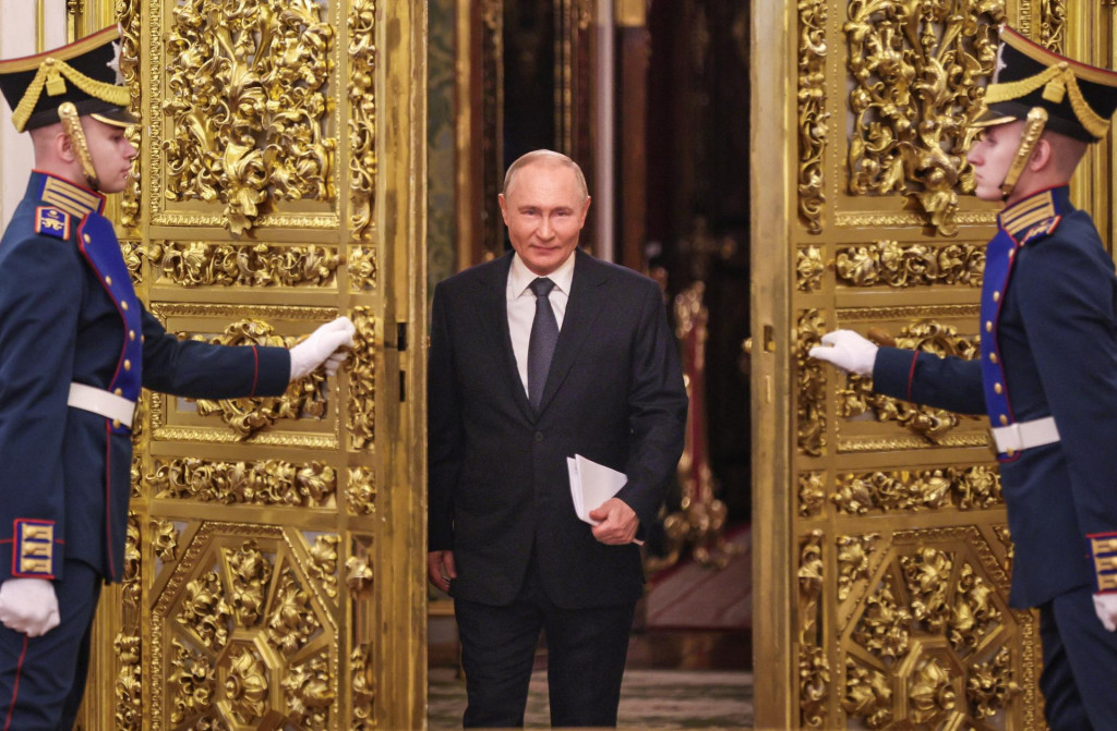 Ruský prezident Vladimir Putin. FOTO: REUTERS