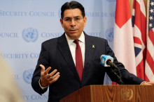 Izraelský veľvyslanec pri OSN Danny Danon. FOTO: Reuters