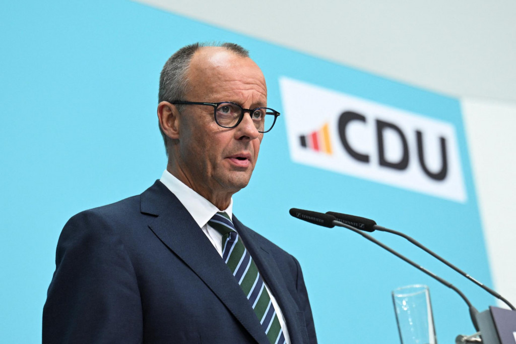 Predseda opozičnej Kresťanskodemokratickej únie Nemecka (CDU) Friedrich Merz. FOTO: REUTERS