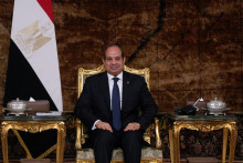 Egyptský prezident Abdal Fattah al-Sisi. FOTO: Reuters