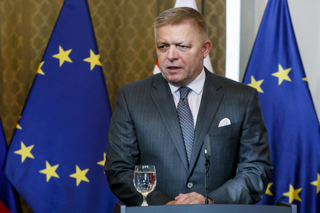 Premiér Robert Fico. FOTO: TASR/Dano Veselský