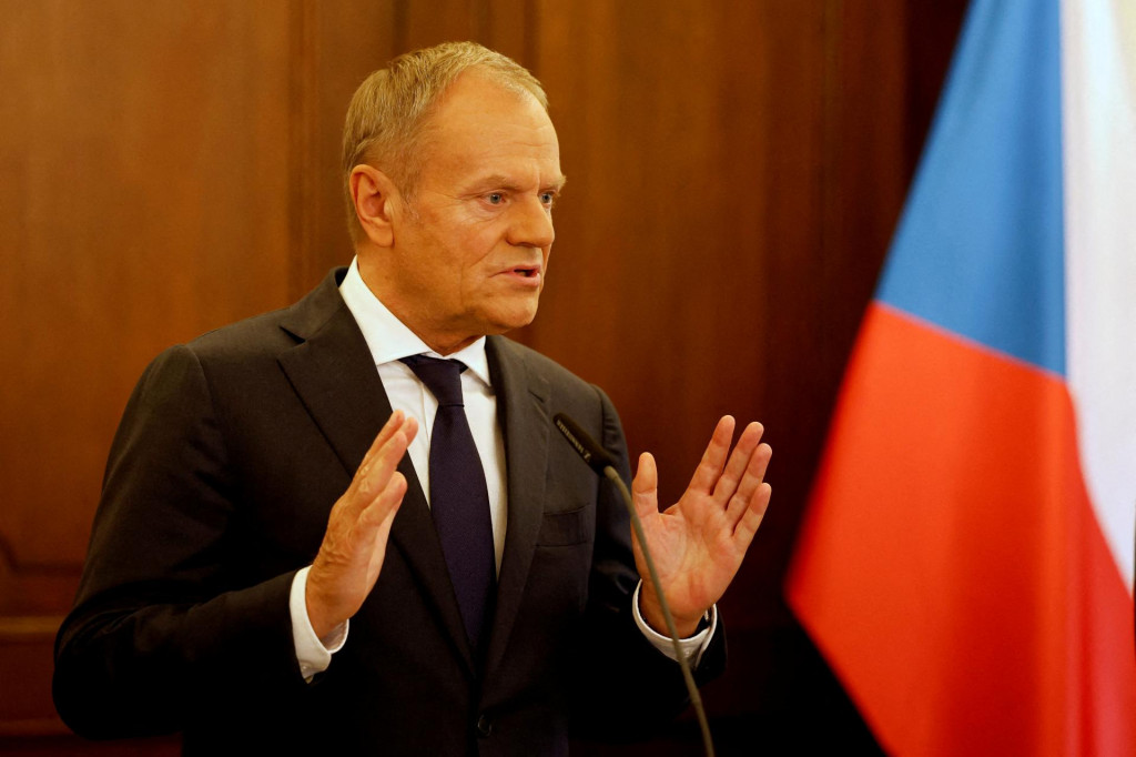 Poľský premiér Donald Tusk. FOTO: Reuters