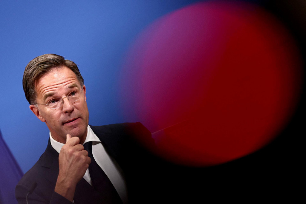 Generálny tajomník Severoatlantickej aliancie Mark Rutte. FOTO: Reuters