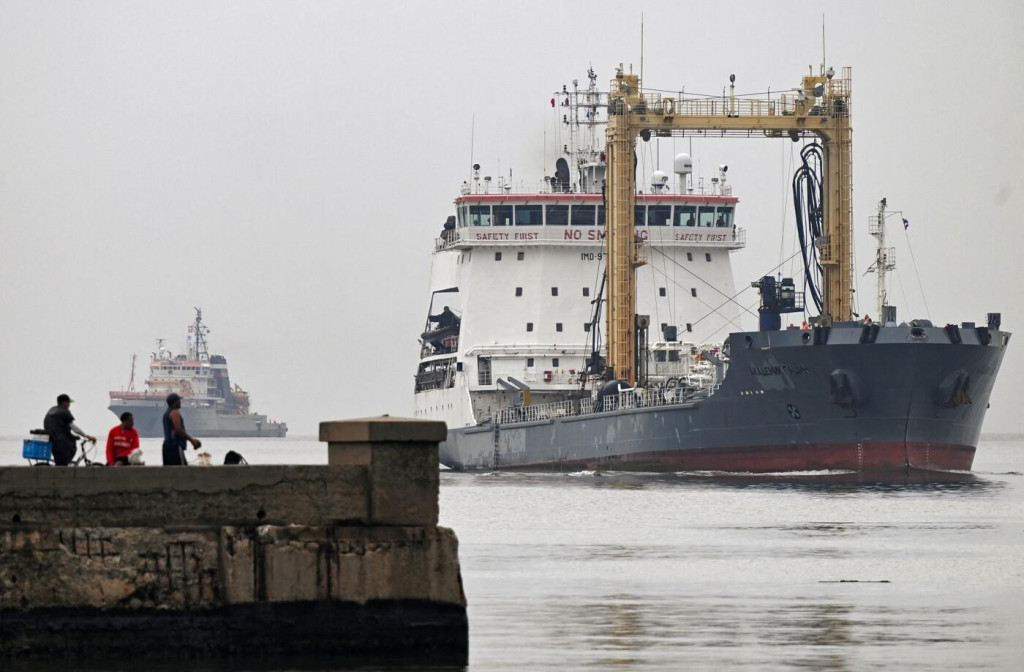 Ruský tanker Pašin. FOTO: Profimedia