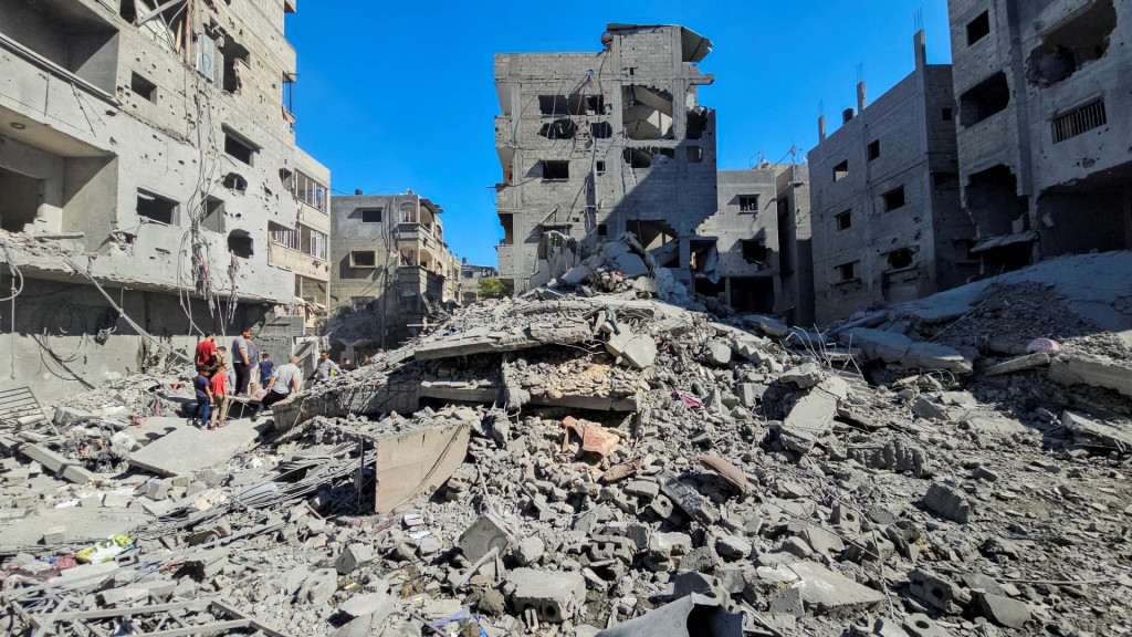 Palestína je dennodenne terčom izraelských útokov. FOTO: Reuters