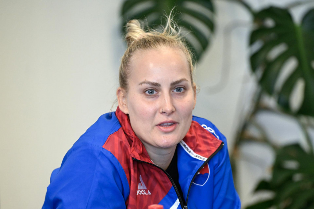 Slovenská reprezentantka Barbora Balážová. FOTO: TASR/Pavel Neubauer