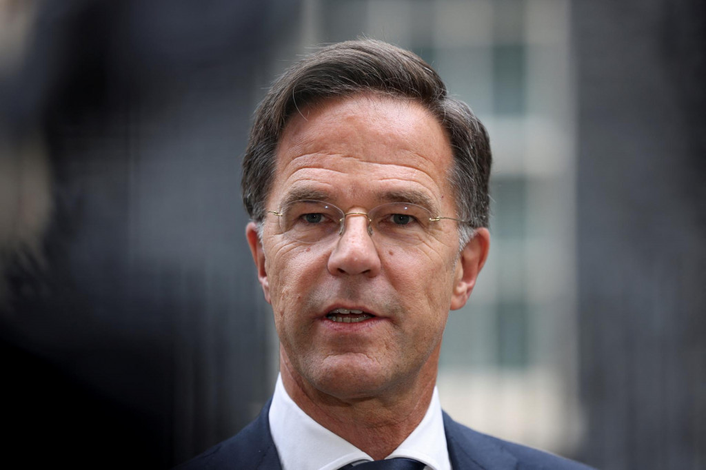 Generálny tajomník Severoatlantickej aliancie Mark Rutte. FOTO: Reuters