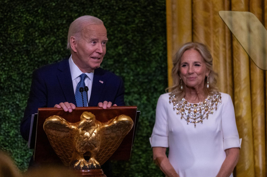 Prezident Joe Biden s prvou dámou Jill Biden.

FOTO: REUTERS