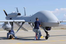 MQ-1C Gray Eagle. FOTO: REUTERS