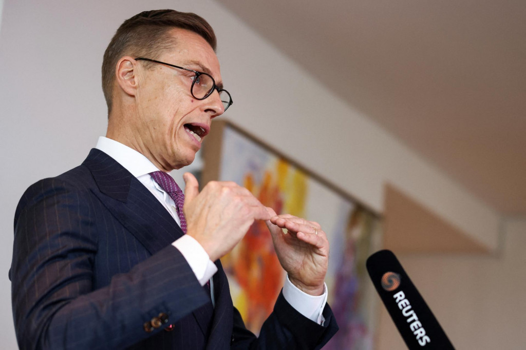 Fínsky prezident Alexander Stubb. FOTO: REUTERS