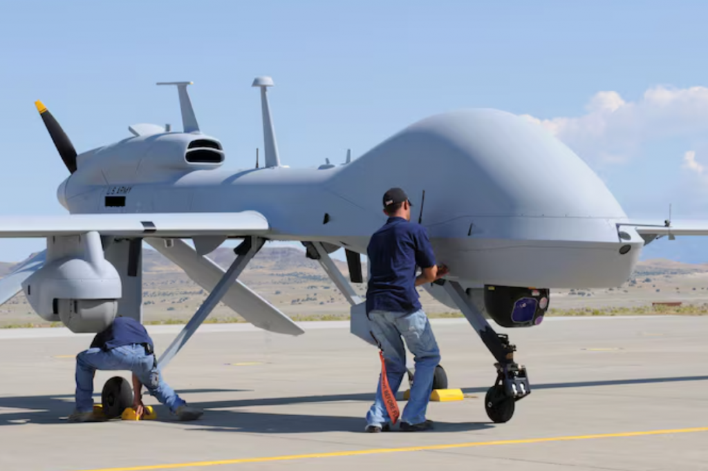 MQ-1C Gray Eagle. FOTO: REUTERS