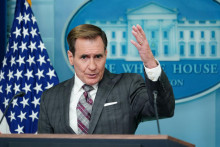 Hovorca americkej Národnej bezpečnostnej rady John Kirby. FOTO: Reuters