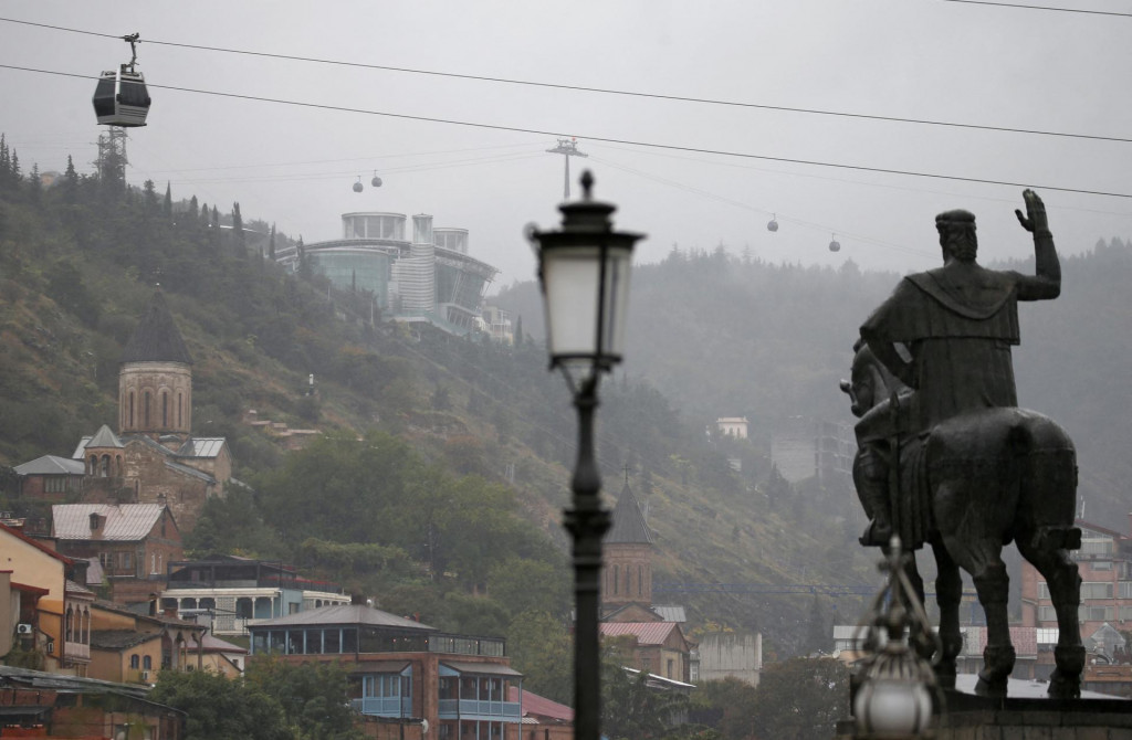 Ilustračná fotografia. Tbilisi v Gruzínsku. FOTO: Reuters