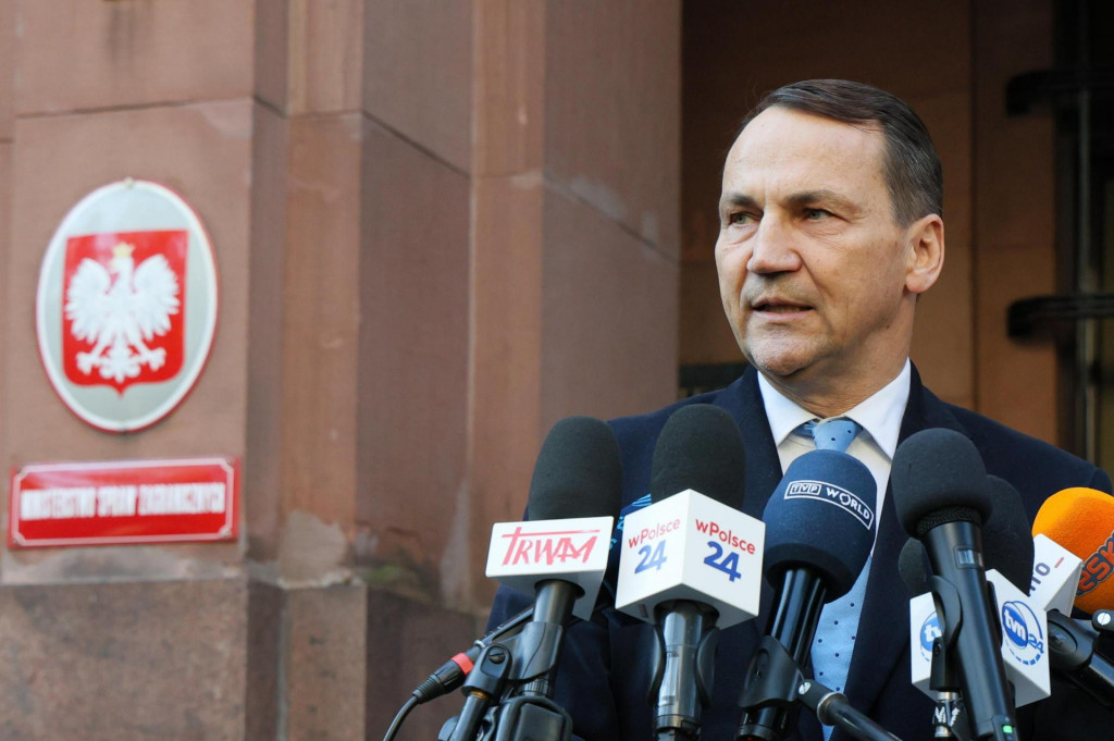 Poľský minister zahraničných vecí Radoslaw Sikorski. FOTO: TASR/PAP