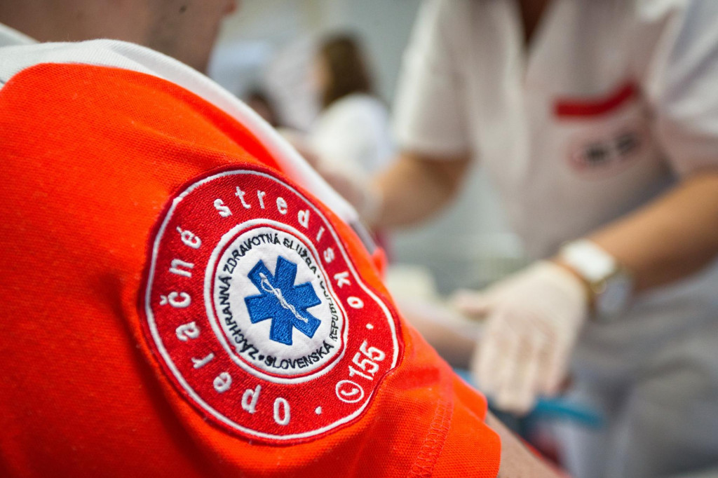 Logo Operačného strediska záchrannej zdravotnej služby. FOTO: TASR/Daniel Stehlík