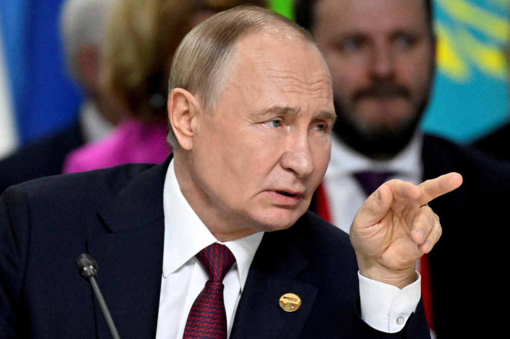 Ruský prezident Vladimir Putin. FOTO: Reuters