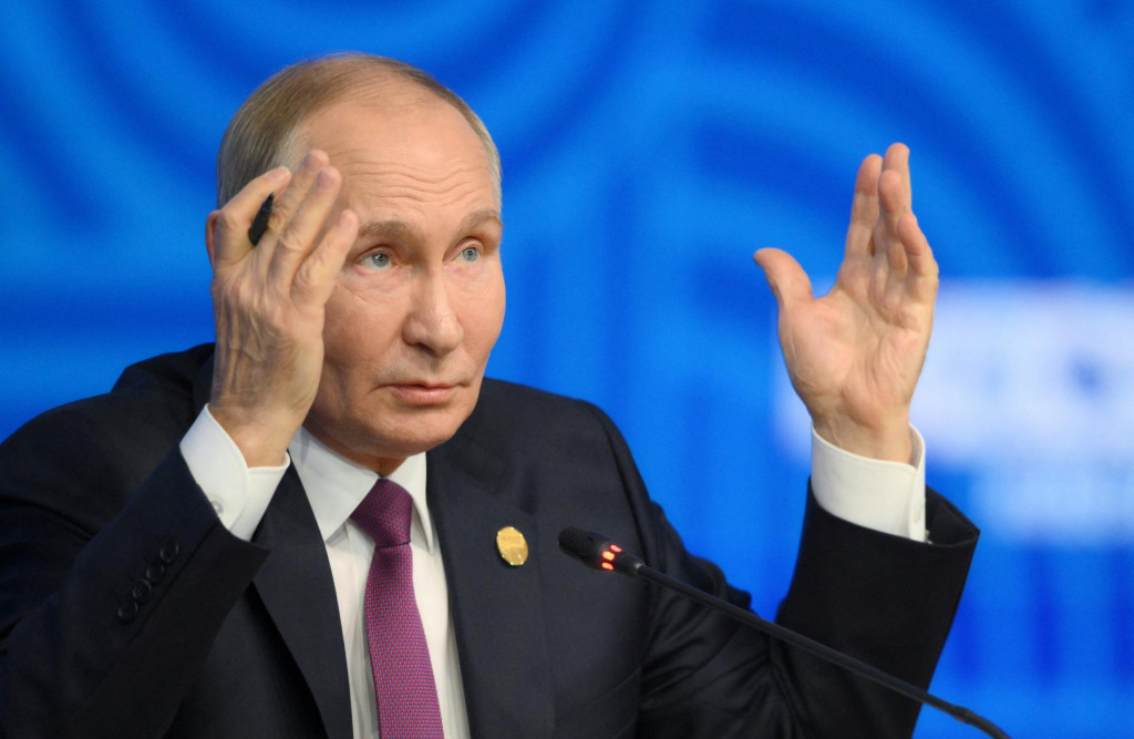 Ruský prezident Vladimir Putin.  FOTO: Reuters