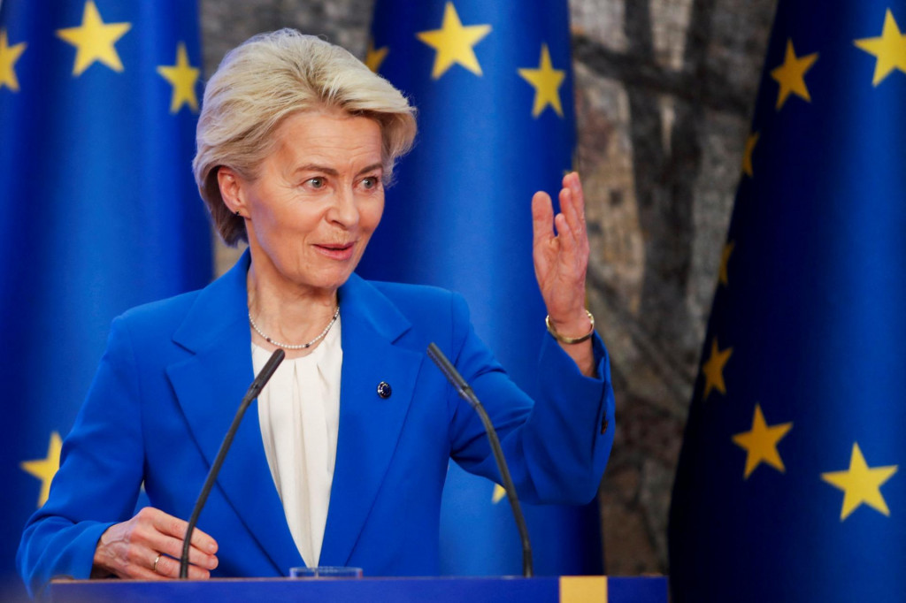 Predsedníčka Európskej komisie Ursula von der Leyenová. FOTO: Reuters