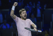 Stan Wawrinka má za sebou nespočetné množstvo veľkých tenisových bitiek, pričom už v stredu ho môžu vidieť v akcii aj slovenskí fanúšikovia. FOTO: TASR/AP