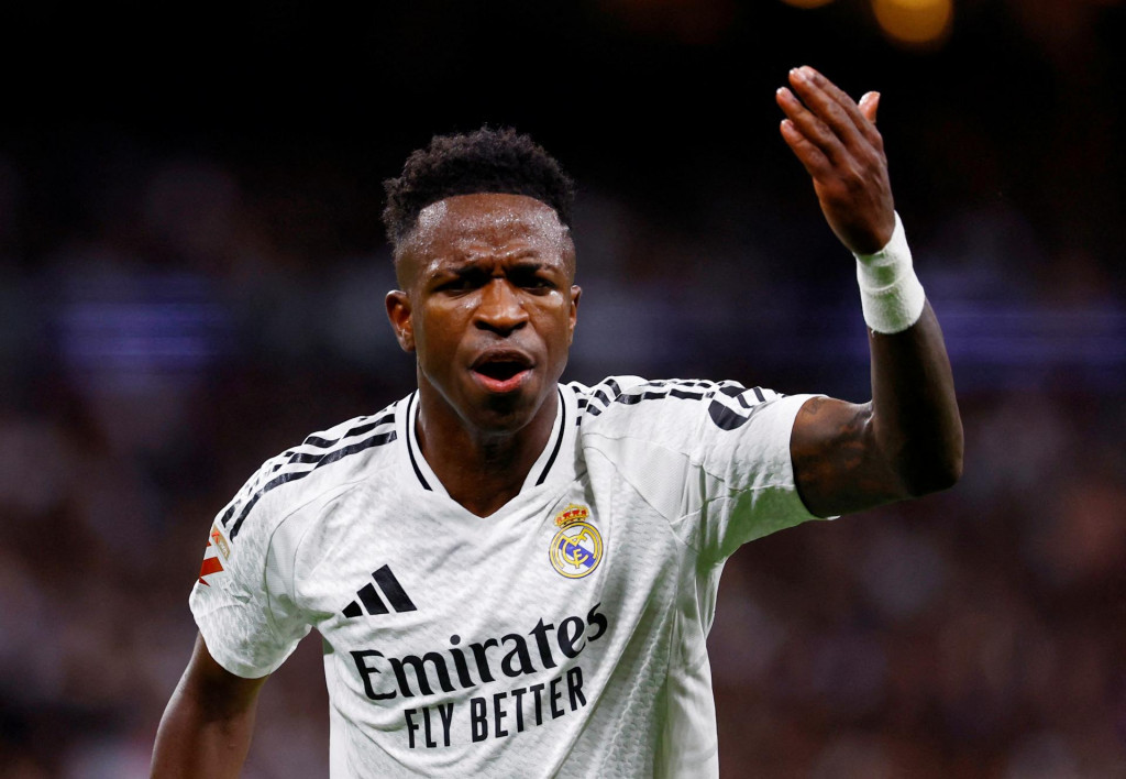 Kanonier Realu Madrid Vinicius Junior. FOTO: Reuters