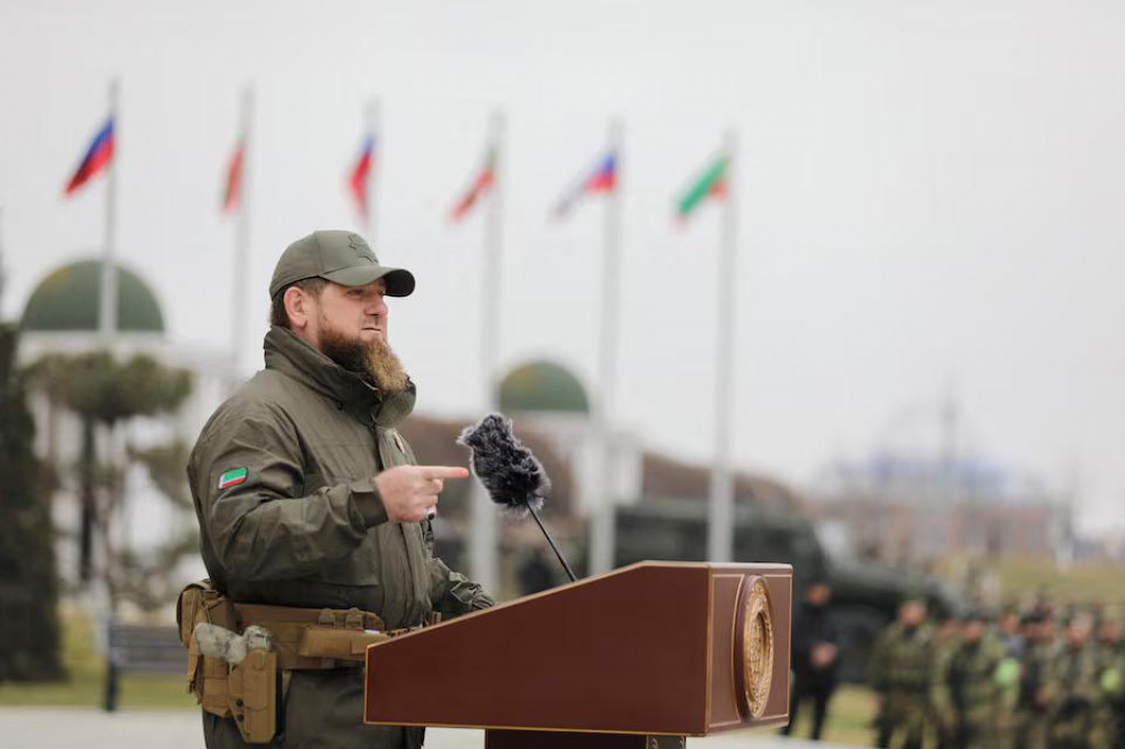 Líder Čečenska Ramzan Kadyrov. FOTO: Reuters