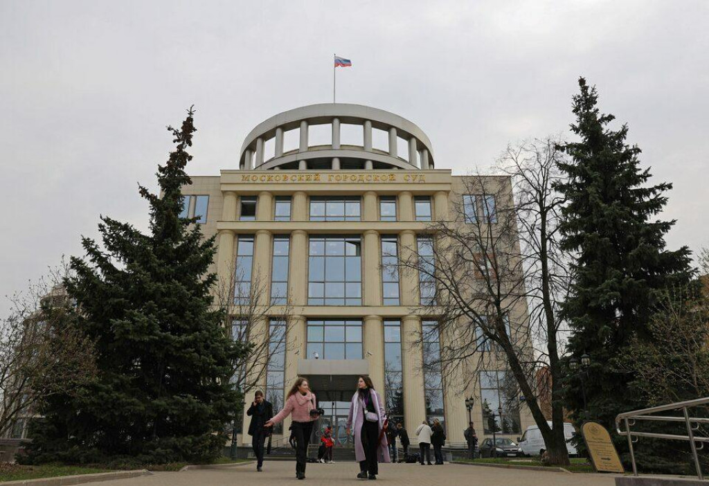 Budova Moskovského mestského súdu. FOTO: Reuters