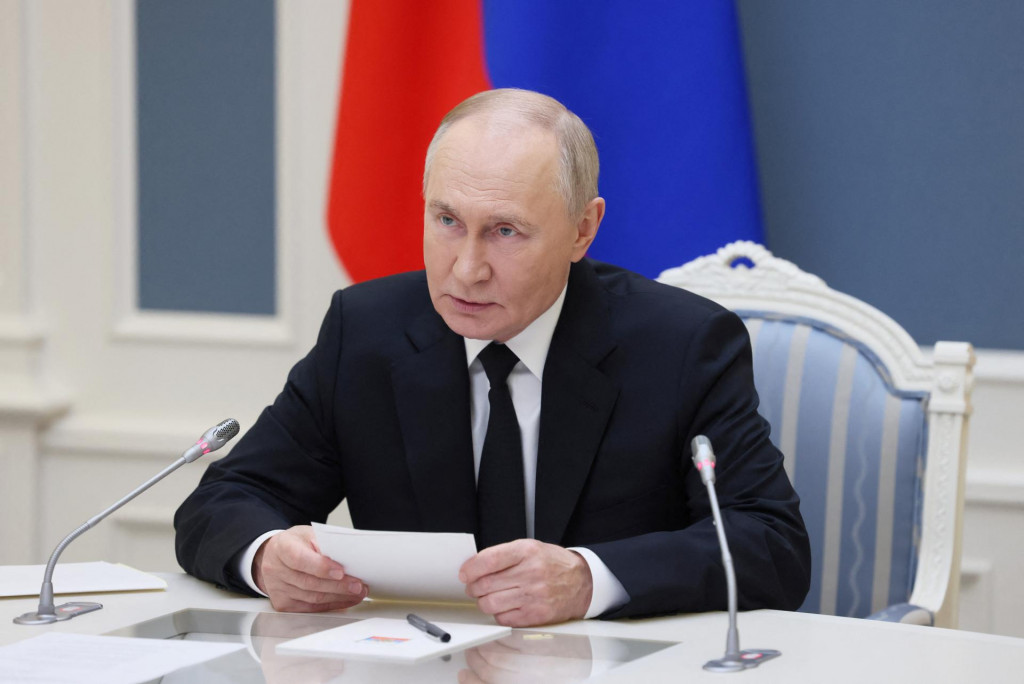 Ruský prezident Vladimir Putin. FOTO: Reuters