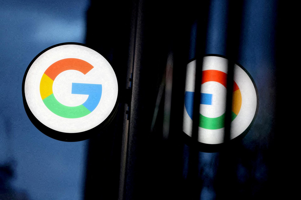 Logo spoločnosti Google. FOTO: REUTERS