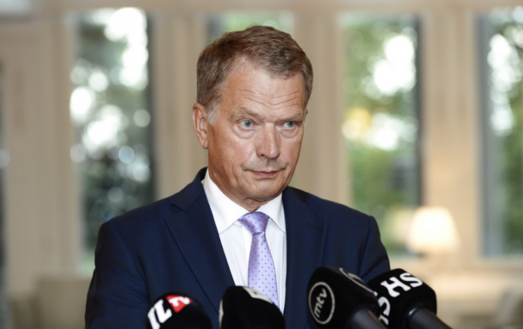 Fínsky prezident Sauli Niinistö, foto z archívu. FOTO: TASR/AP