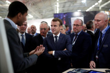 Francúzsky prezident Emmanuel Macron. FOTO: Reuters