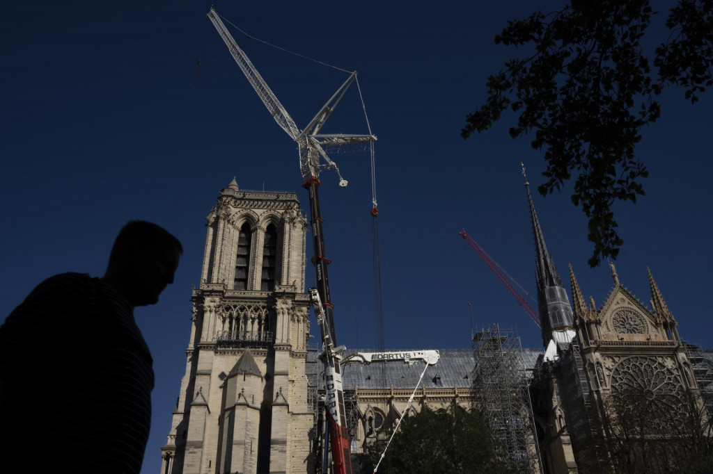 Katedrála Notre Dame v Paríži. FOTO: TASR/AP