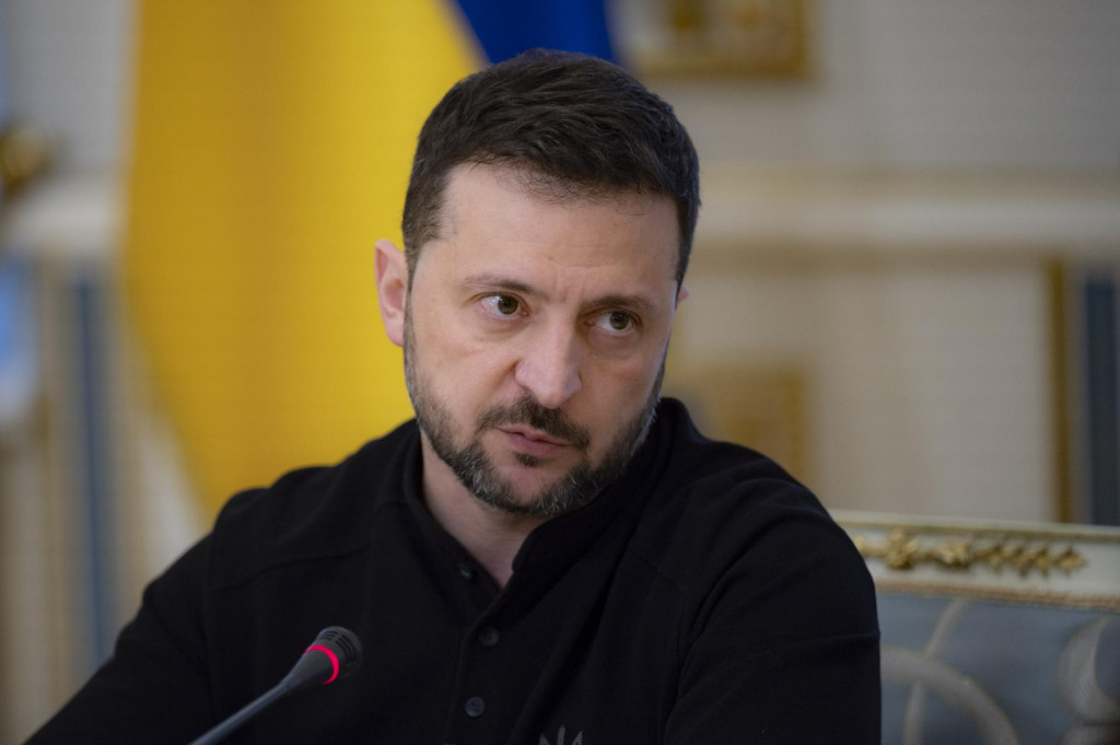 Ukrajinský prezident Volodymyr Zelenskyj. FOTO: TASR/AP