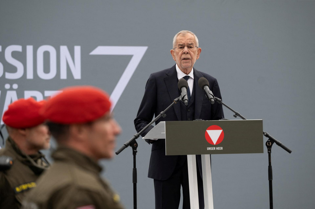 Rakúsky prezident Alexander van der Bellen. FOTO: Reuters