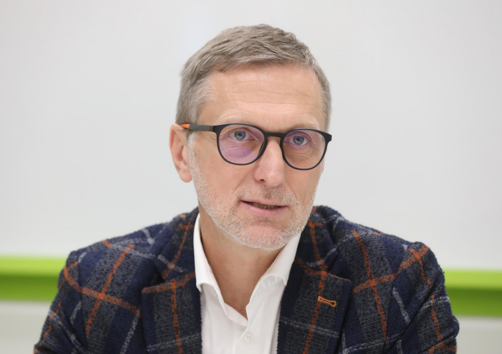 Na snímke Martin Kuruc, generálny riaditeľ Tesco Stores na Slovensku. FOTO: HN/Peter Mayer